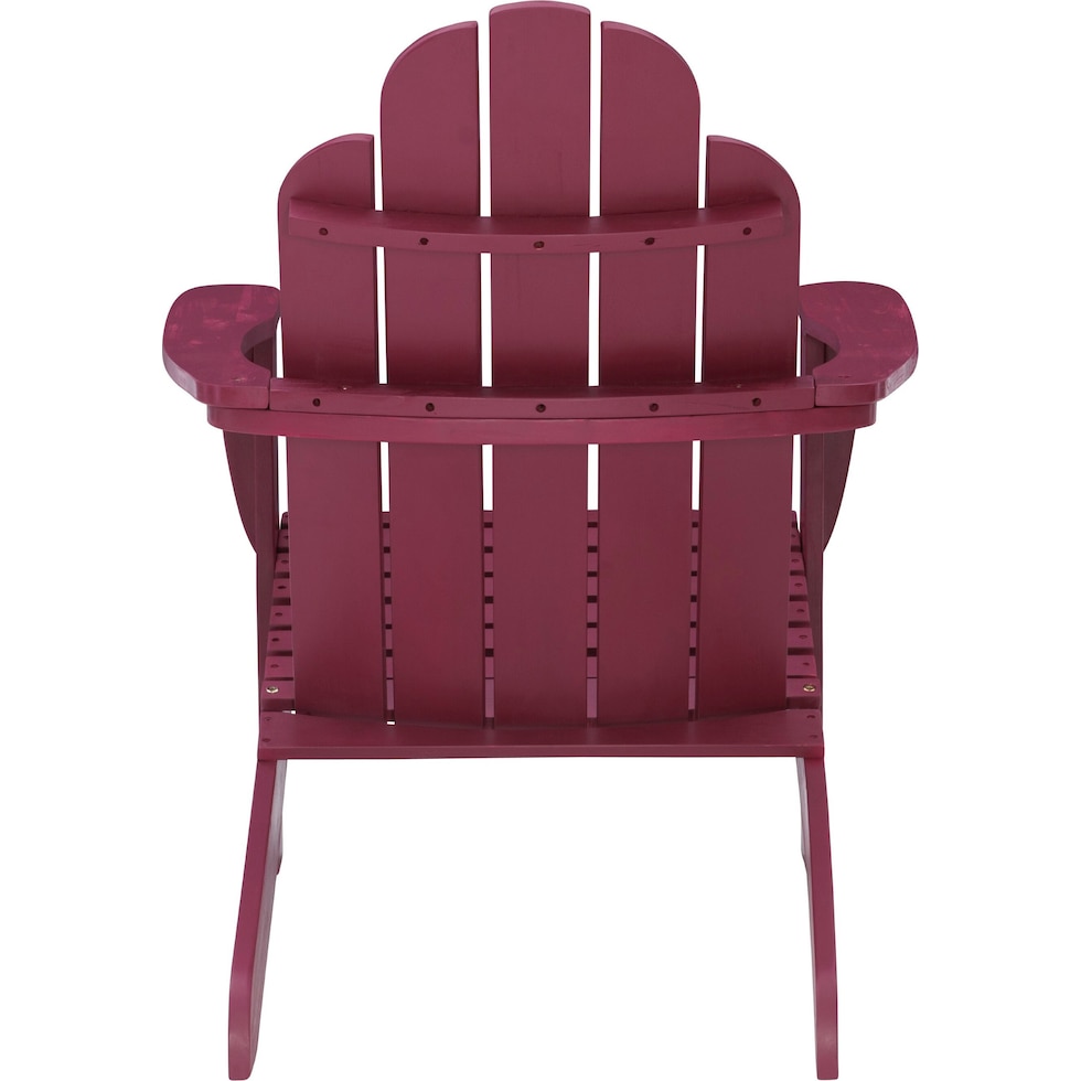 hampton beach red outdoor chair   