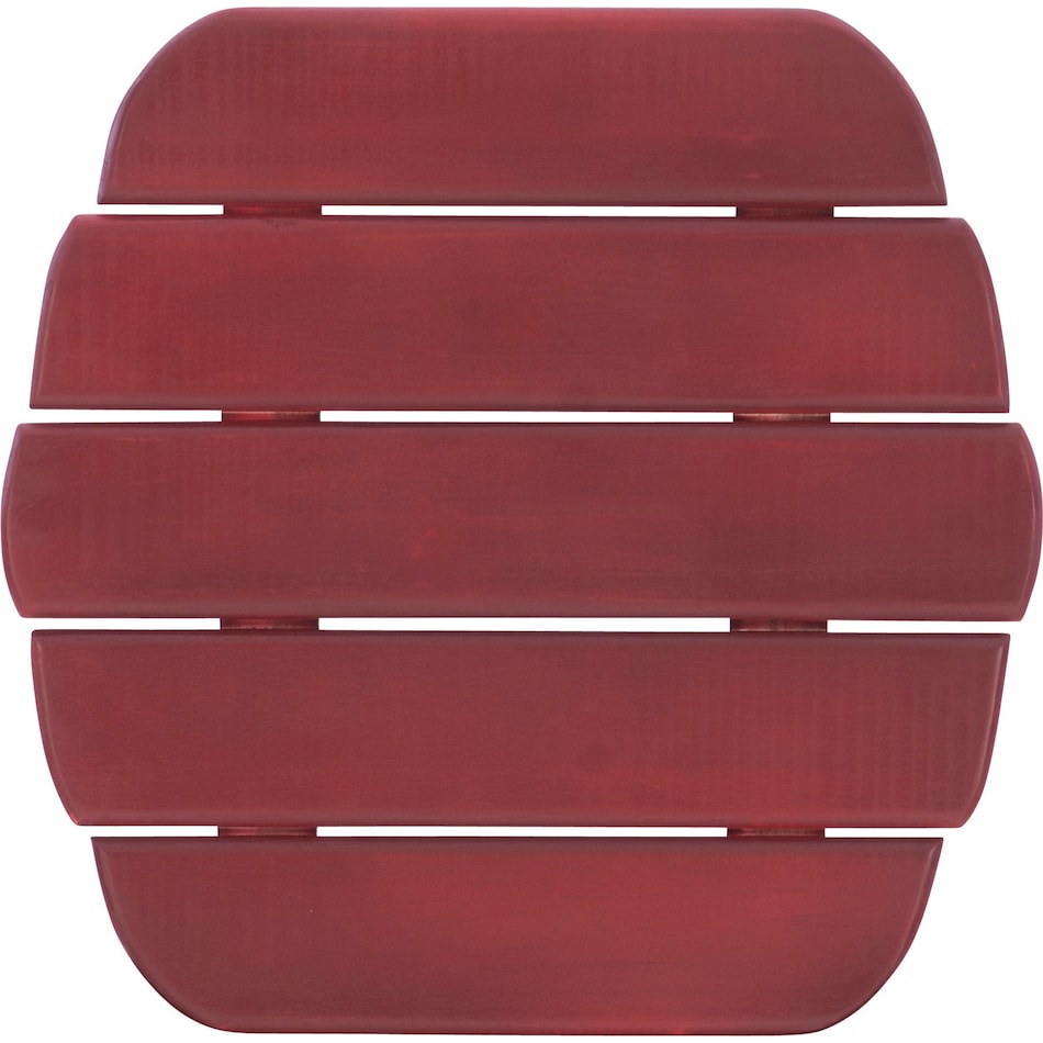 hampton beach red outdoor end table   