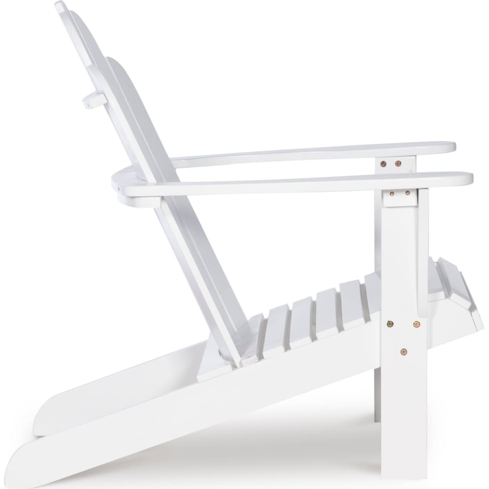 hampton beach white outdoor chair   