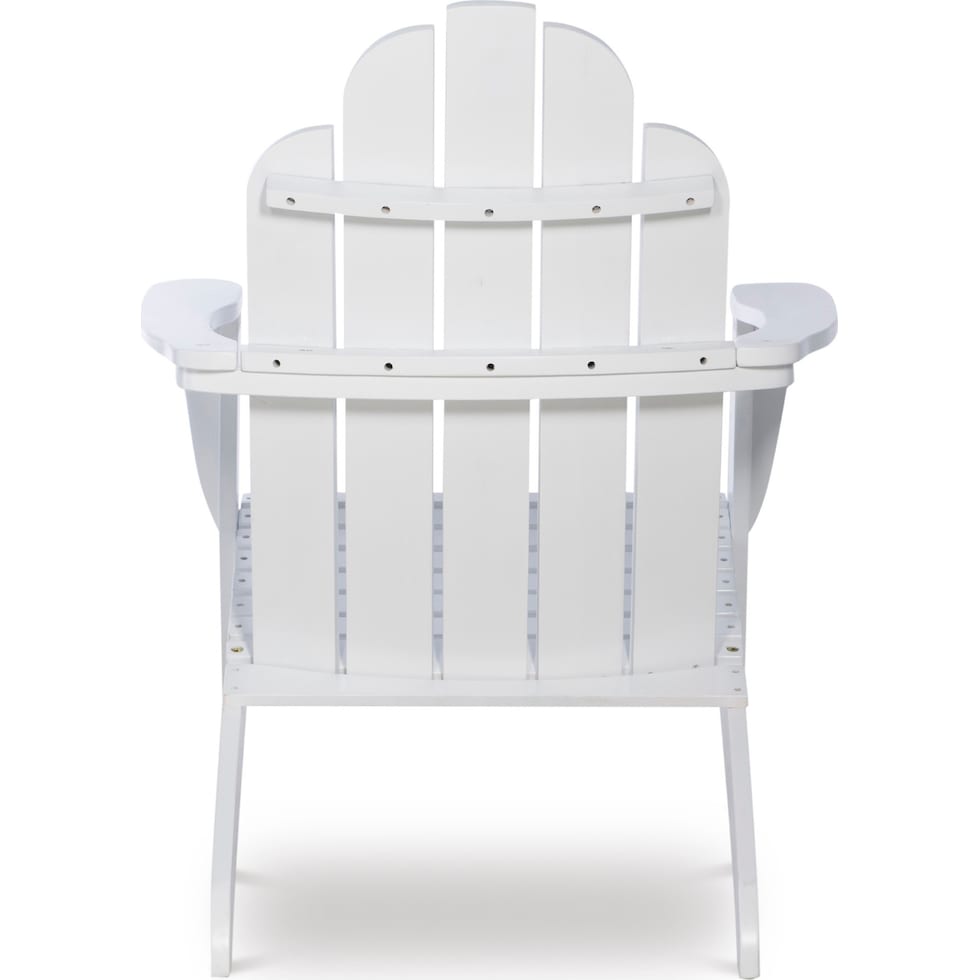 hampton beach white outdoor chair   