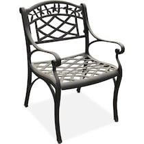hana outdoor dining black outdoor dinette   