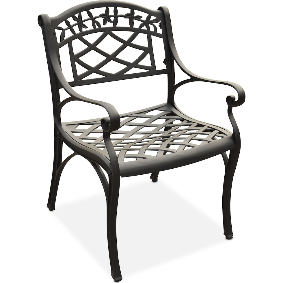 hana outdoor dining black outdoor dinette   