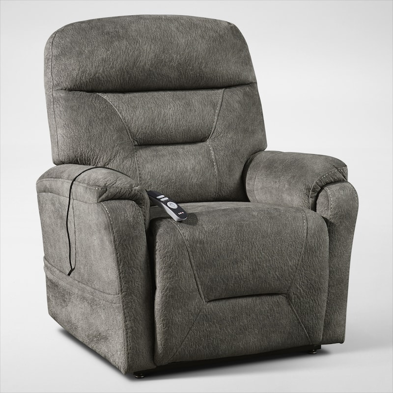 Hank Power Lift Heated Massage Recliner Value City Furniture