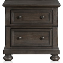 hanover bedroom dark brown  pc king bedroom   