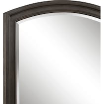 hanover bedroom dark brown  pc king bedroom   