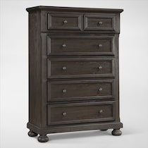 hanover bedroom dark brown chest   