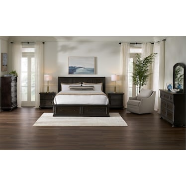 Hanover Storage Sleigh Bed