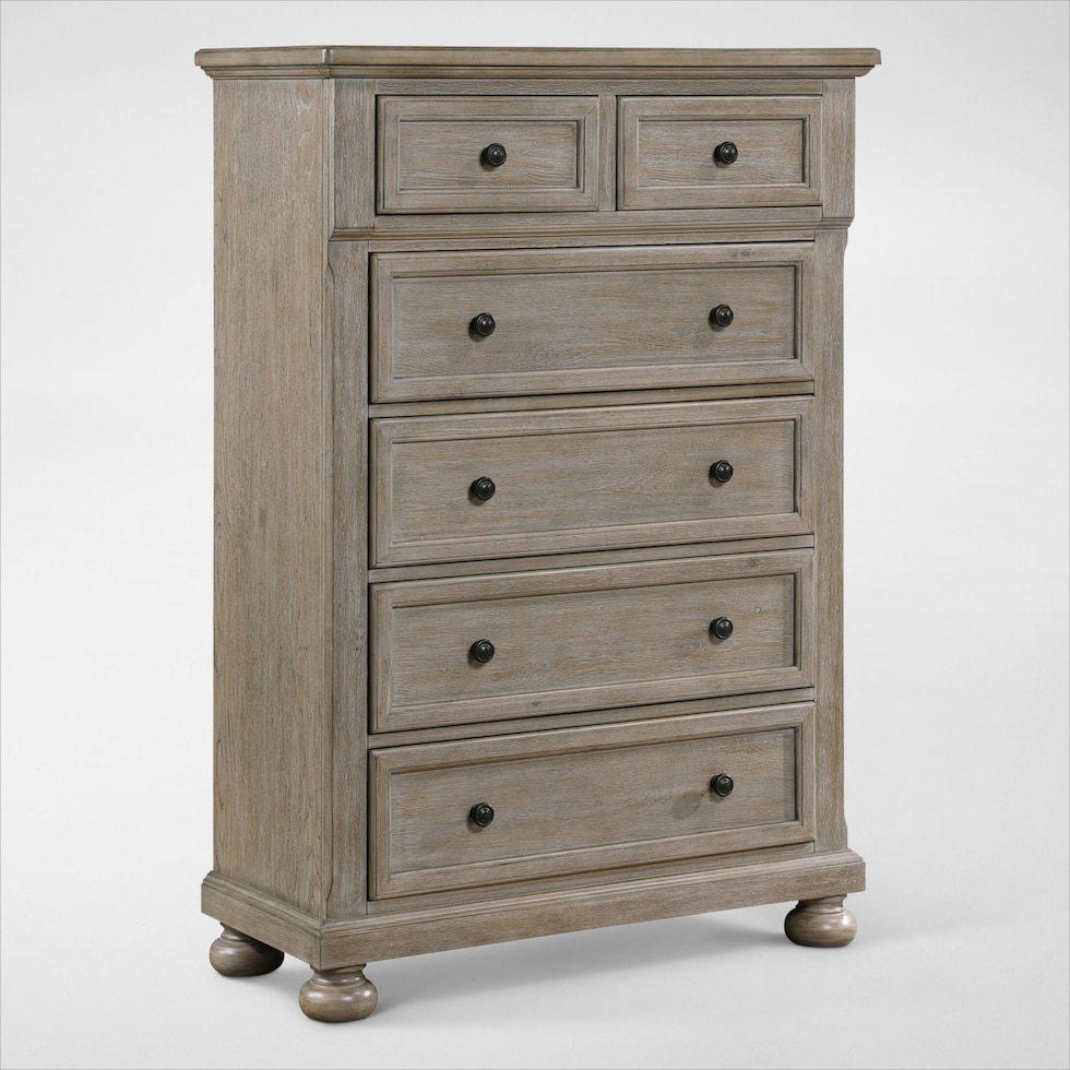 hanover bedroom light brown chest   