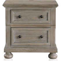 hanover bedroom light brown nightstand   