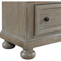 hanover bedroom light brown nightstand   