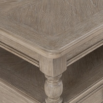 hanover occasional neutral coffee table   