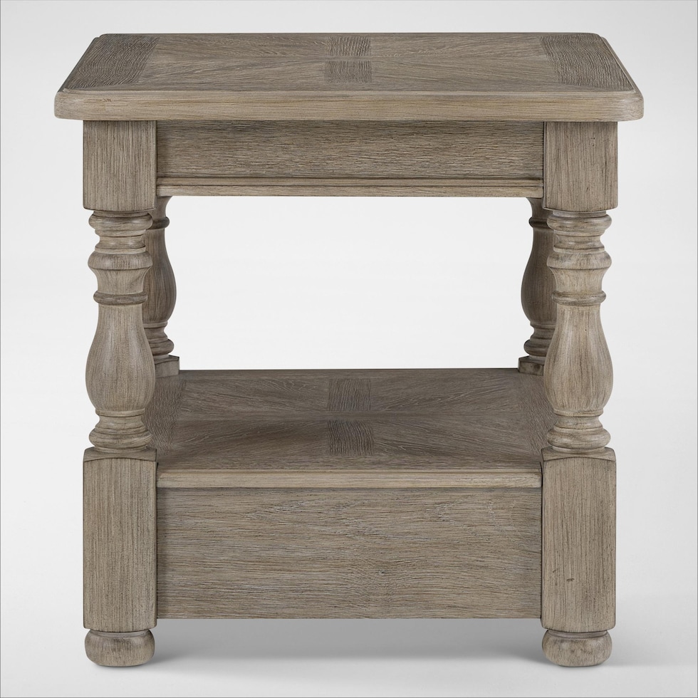 hanover occasional neutral end table   