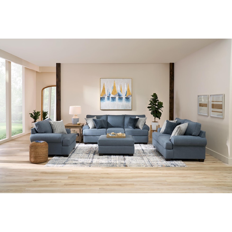 hanover occasional neutral end table   