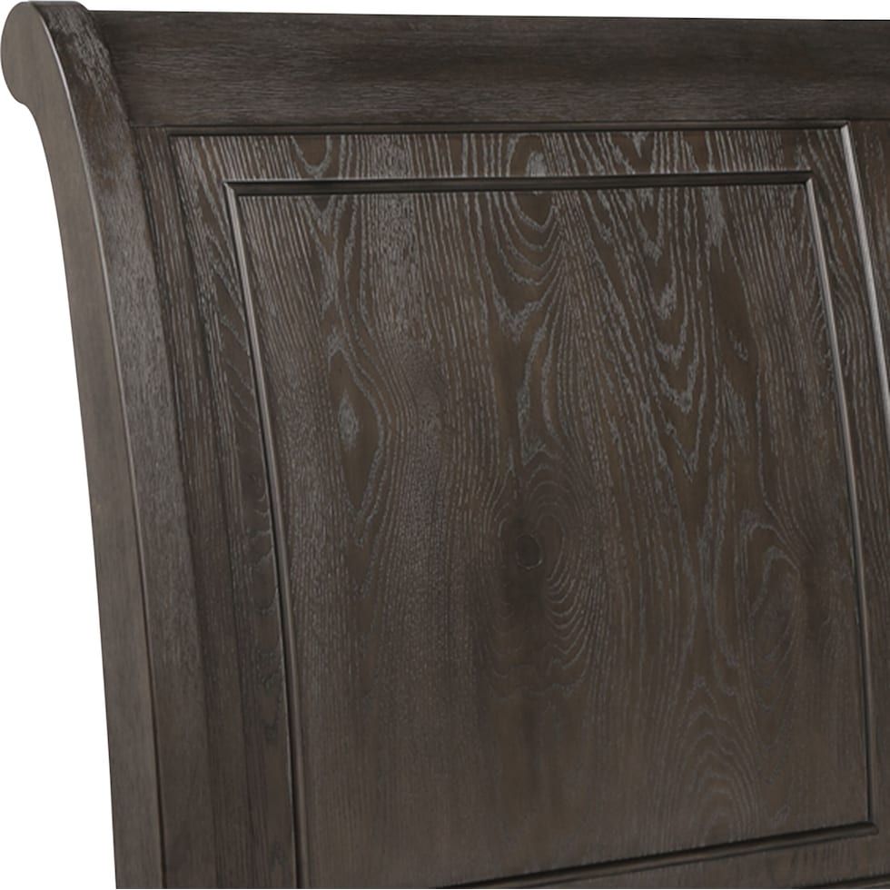 hanover youth bedroom dark brown  pc full bedroom   