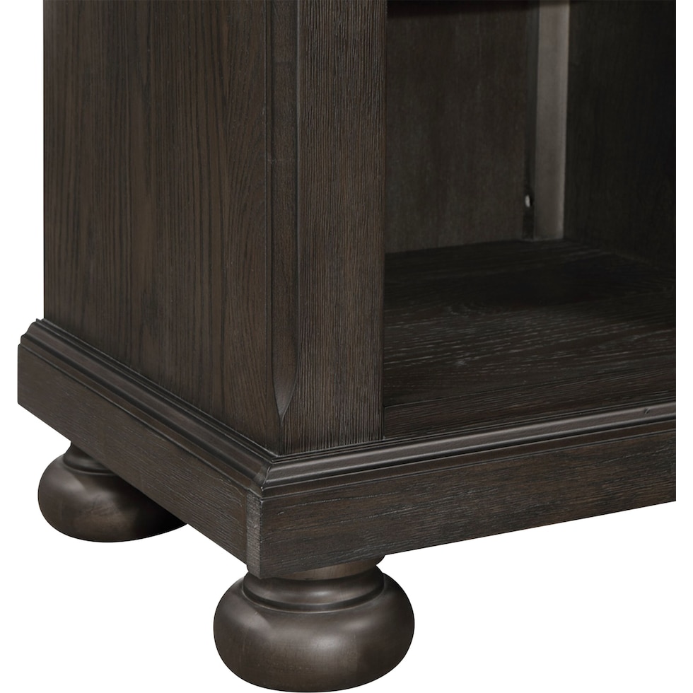 hanover youth bedroom dark brown  pc full bedroom   