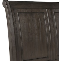 hanover youth bedroom dark brown  pc twin bedroom   