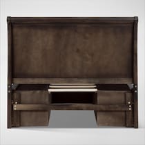 hanover youth bedroom dark brown full bed   