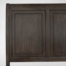 hanover youth bedroom dark brown full bed   