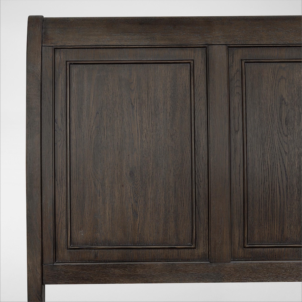 hanover youth bedroom dark brown full bed   