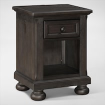 hanover youth bedroom dark brown nightstand web   