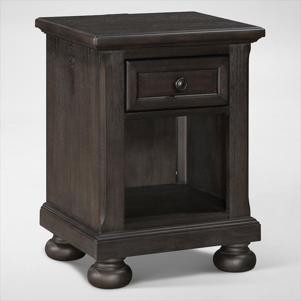hanover youth bedroom dark brown nightstand web   