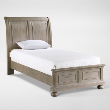 Hanover 5-Piece Youth Sleigh Bedroom Set with Dresser and Mirror