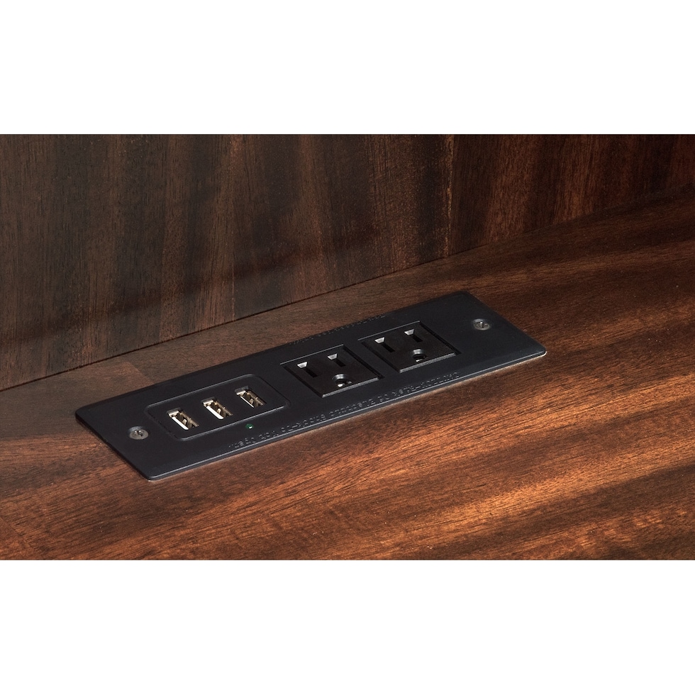 hanover youth cherry bookcase dark brown  pc full bedroom   