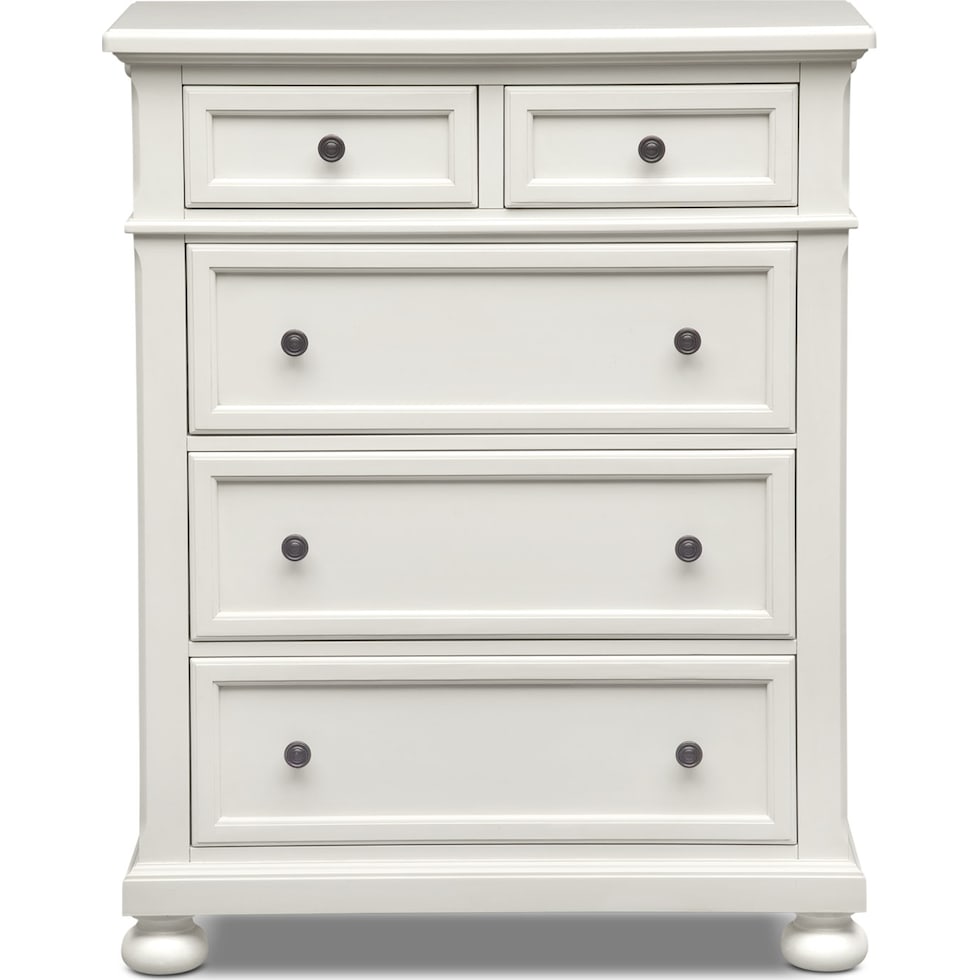 hanover youth white bookcase white chest   