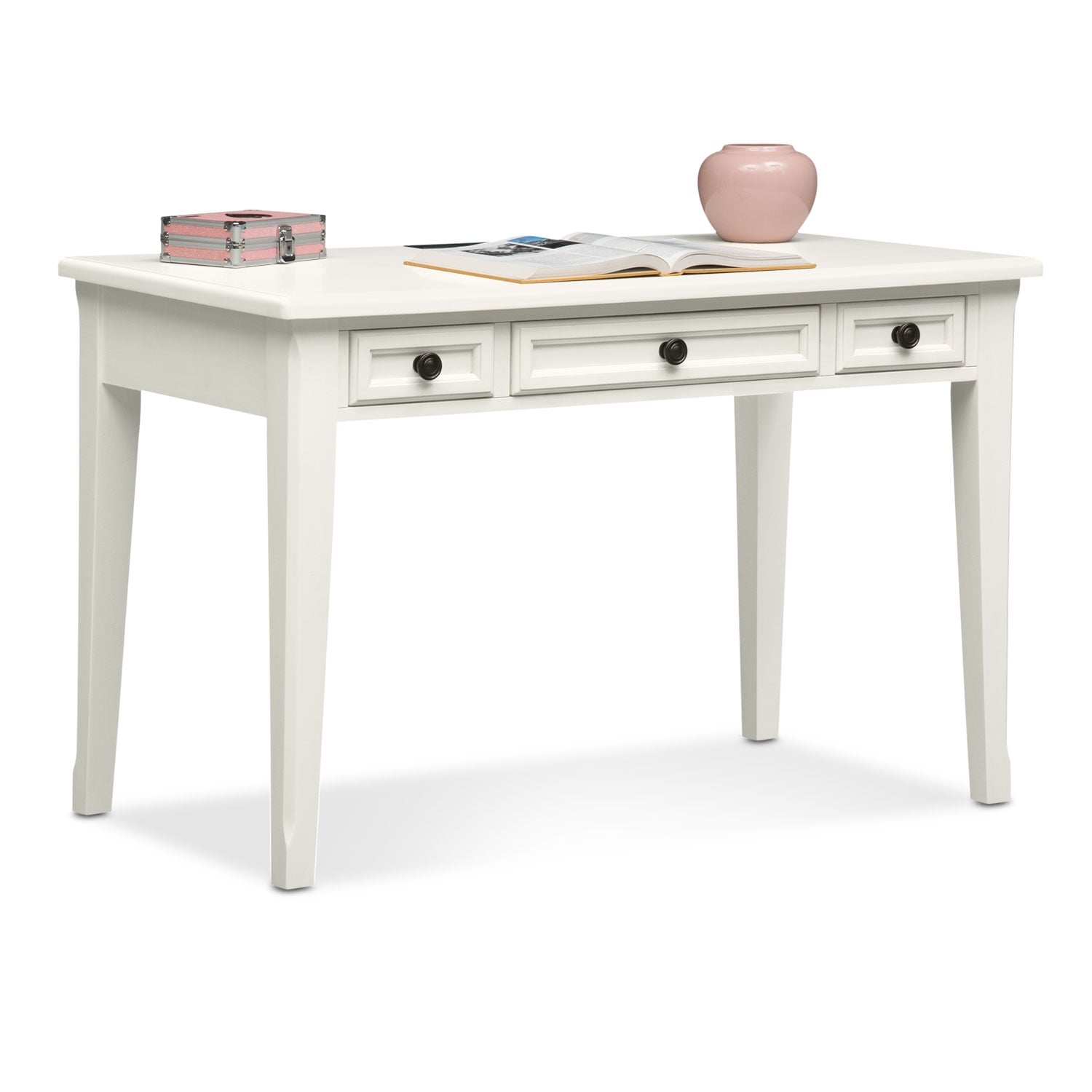 value city white desk