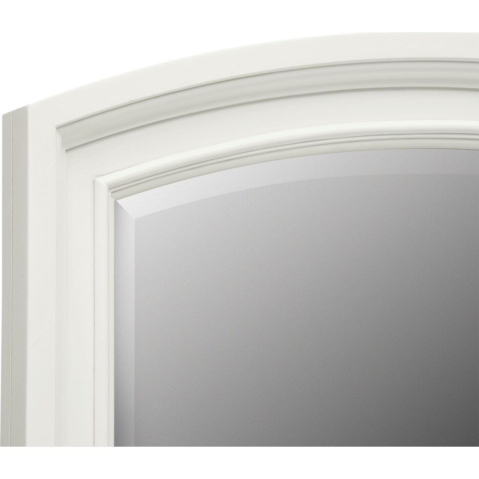 hanover youth white bookcase white dresser & mirror   