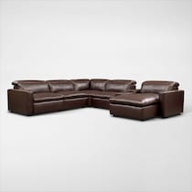 happy dark brown sectional web   
