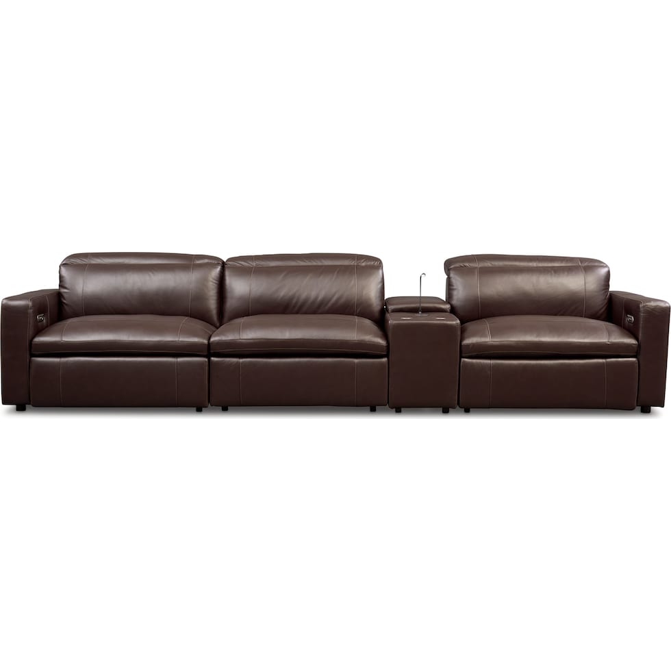 happy dark brown sofa   