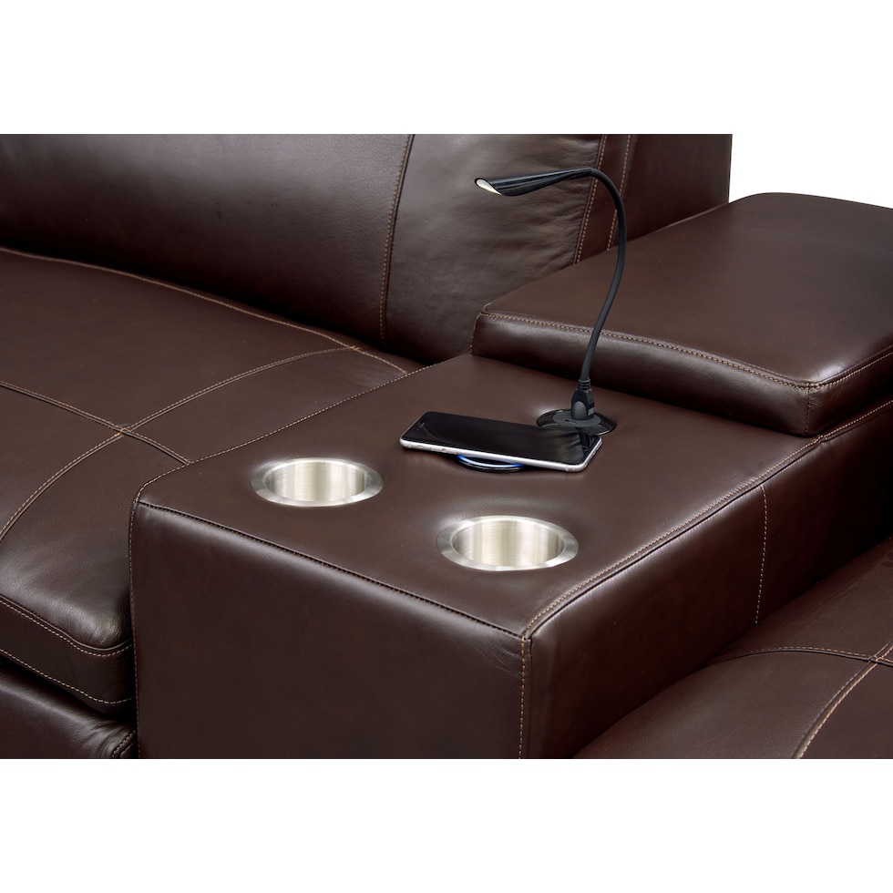 happy dark brown sofa   