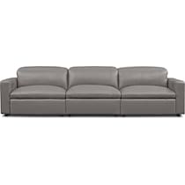 happy gray sofa   