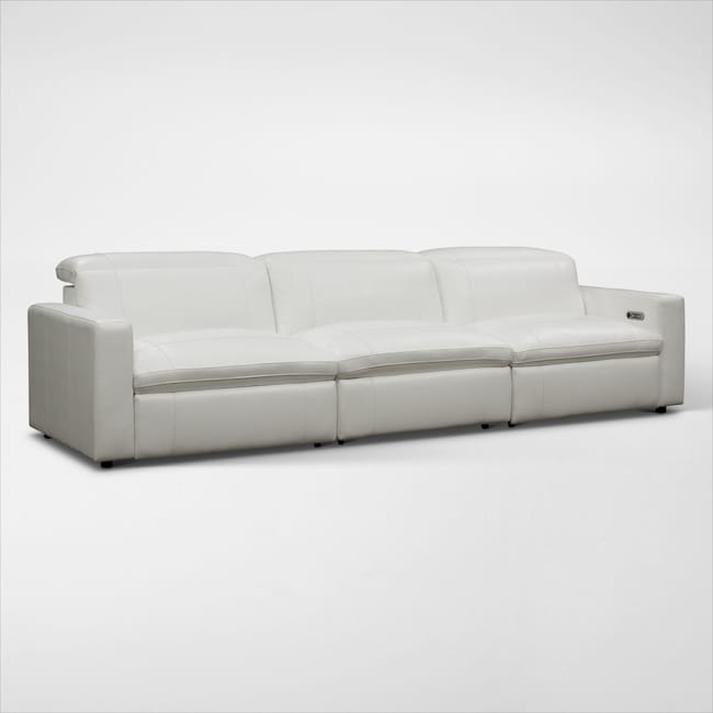 Living Room Furniture - Happy 3-Piece Dual-Power Reclining Sofa