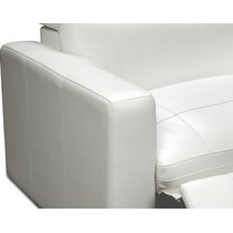 happy white sectional   