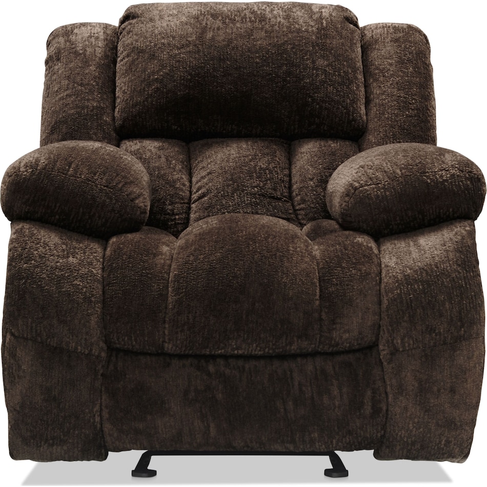 harbor park dark brown  pc power reclining living room   