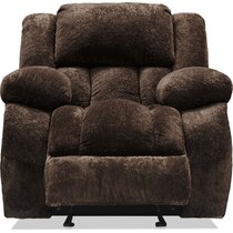 harbor park dark brown  pc power reclining living room   