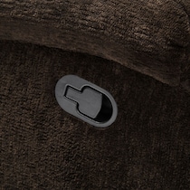 harbor park dark brown  pc manual reclining living room   