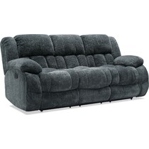 harbor park gray  pc manual reclining living room   