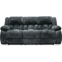 harbor park gray  pc manual reclining living room   