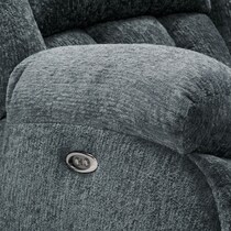 harbor park gray  pc power reclining living room   