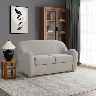 Hargrove Loveseat - Light Gray