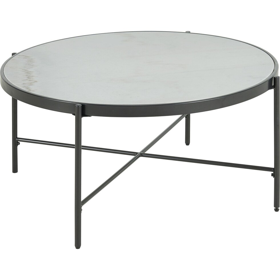 harik black coffee table   