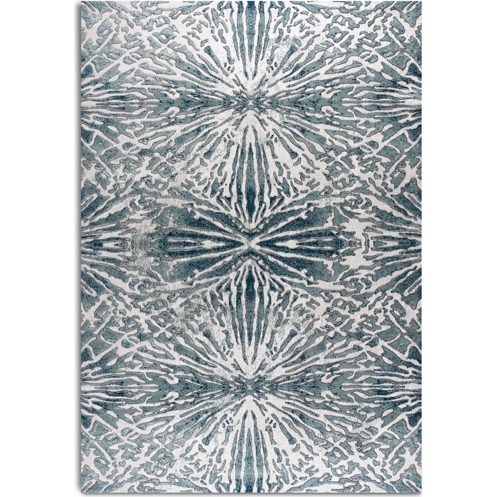 harmony blue and gray area rug  x    