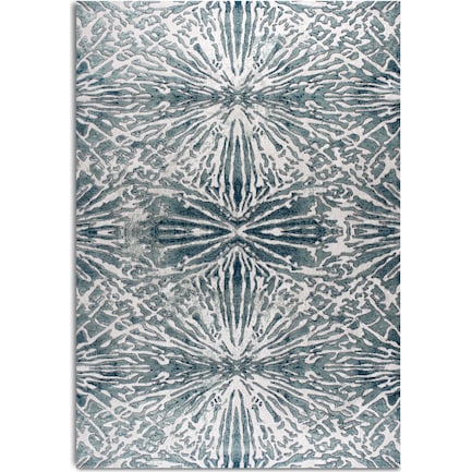 Harmony 8' X 10' Area Rug - Blue and Gray