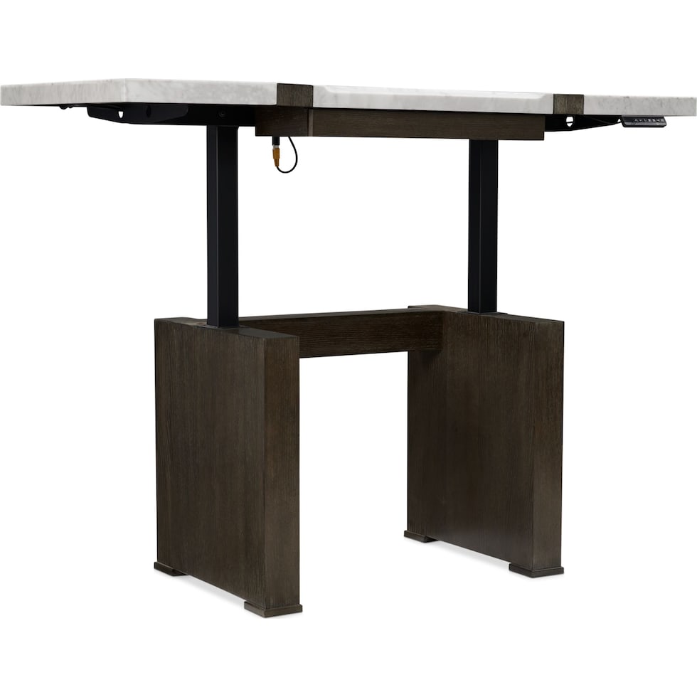 harper dark brown desk   