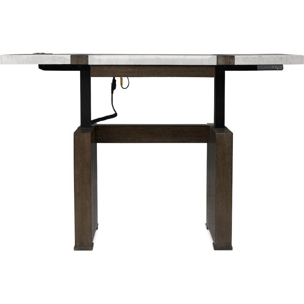 harper dark brown desk   