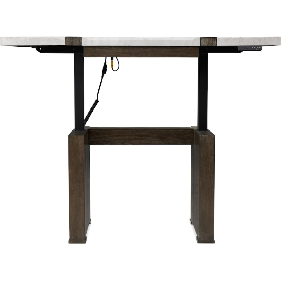 harper dark brown desk   