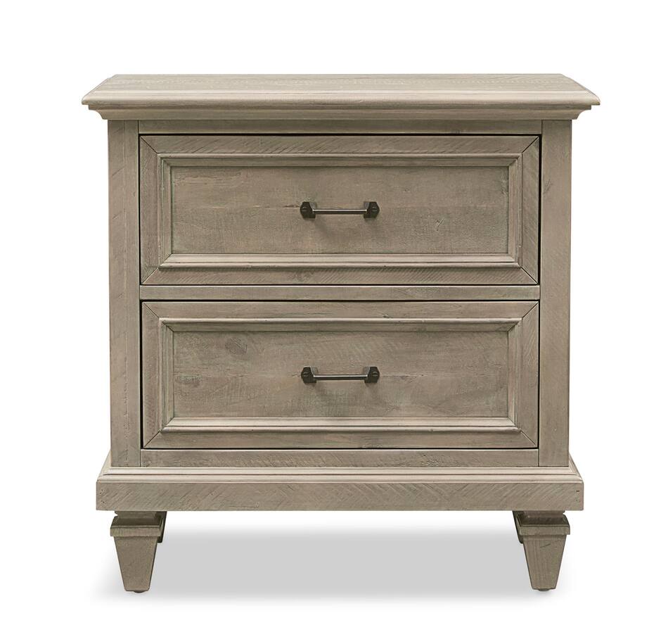 Harrison Nightstand Gray Value City Furniture